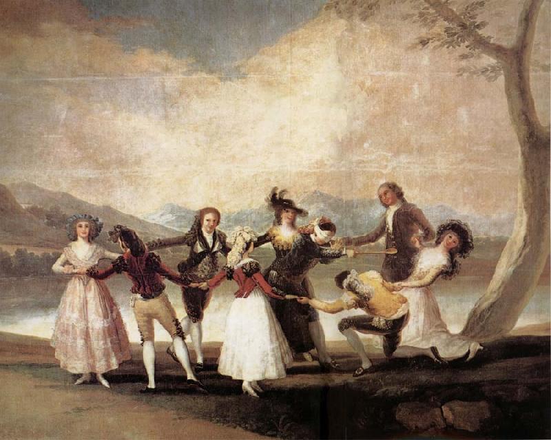 Francisco Goya La Gallina Ciega